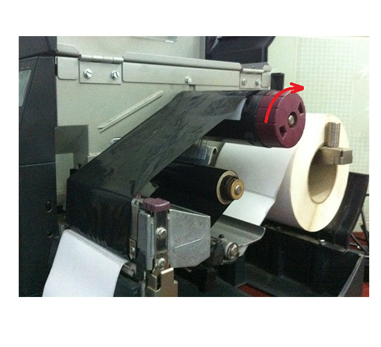 Hướng dẫn lắp giấy mực cho máy in Zebra ZM400